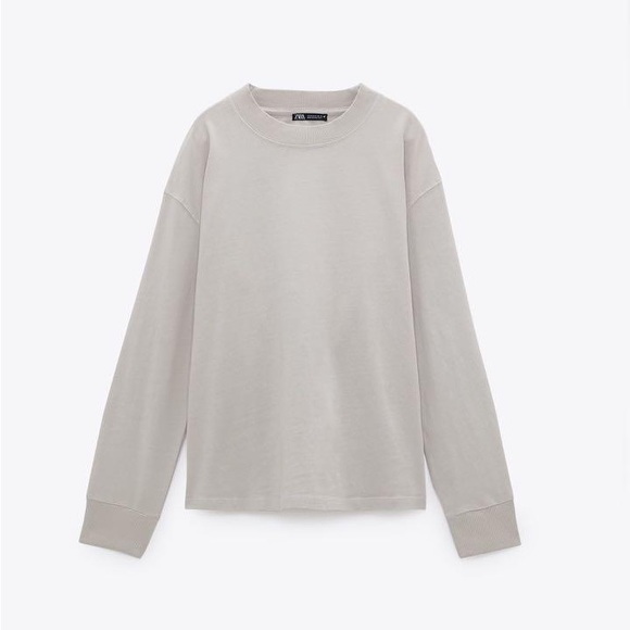ZARA LONG SLEEVED SHIRT - Picture 1 of 9